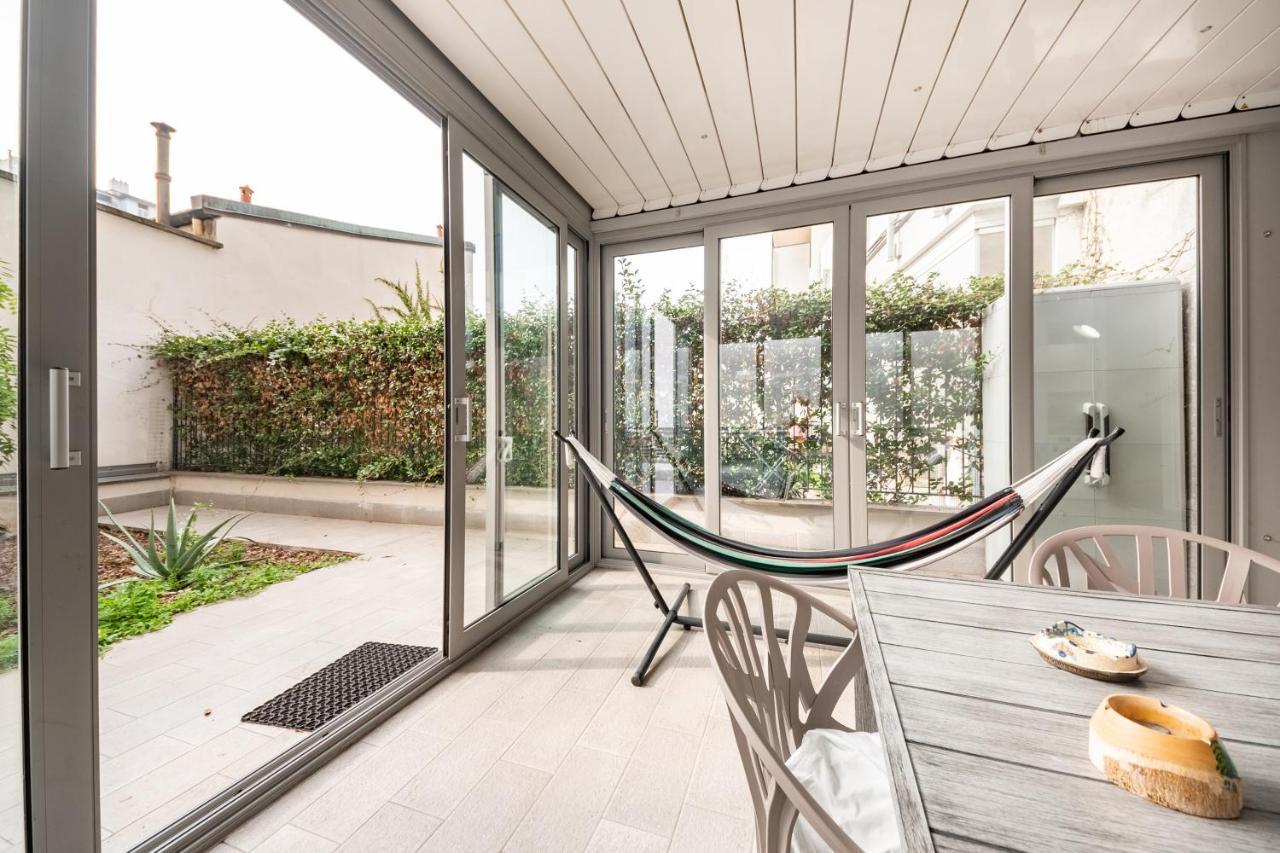 Renovated Apt With Garden & Veranda! Milan Bagian luar foto