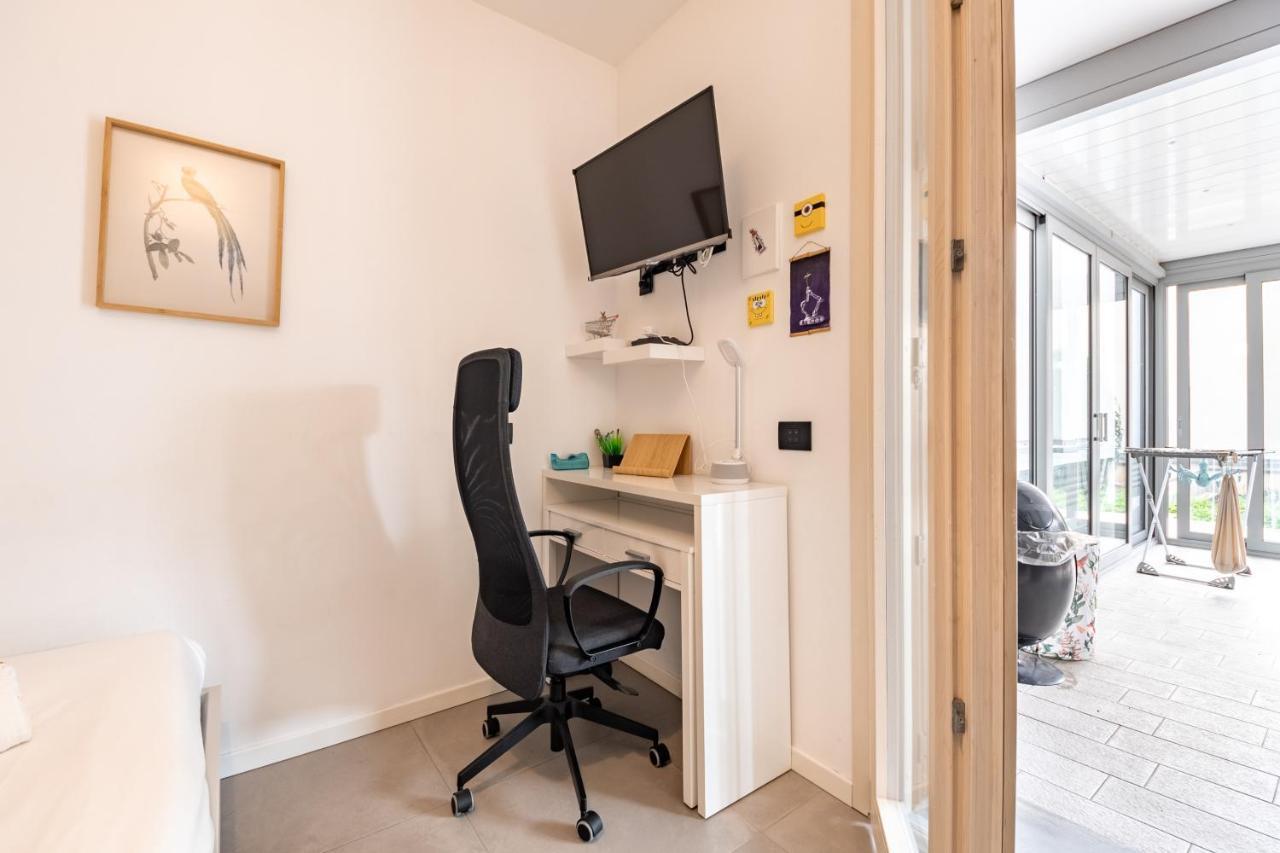 Renovated Apt With Garden & Veranda! Milan Bagian luar foto